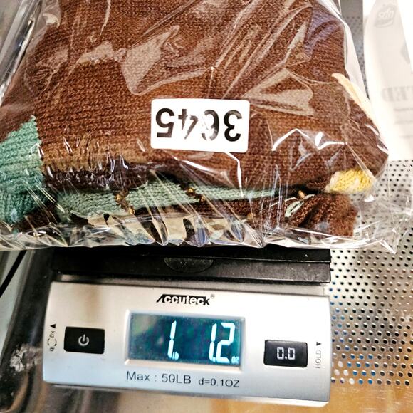 Vintage Fall Leaves Knit Sweater Short Sleeve Alfred Dunner Women's Plus 2X 3645 - Picture 7 of 7